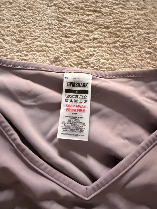 Gymshark Long Sleeve Crop Top - Image 3