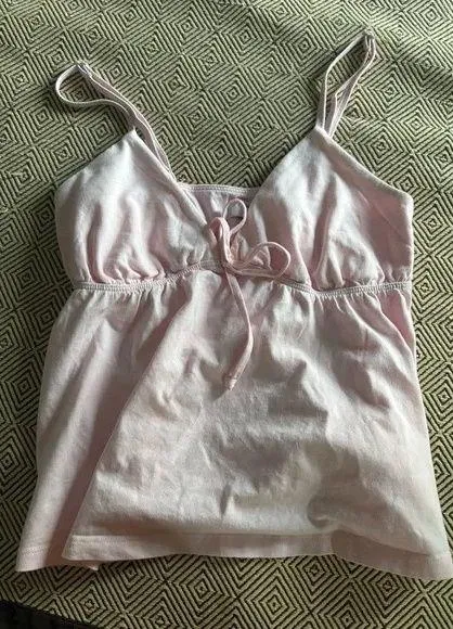 Aritzia Pink Sunday Best Soft Feels Loulou Camisole size smal - Image 2