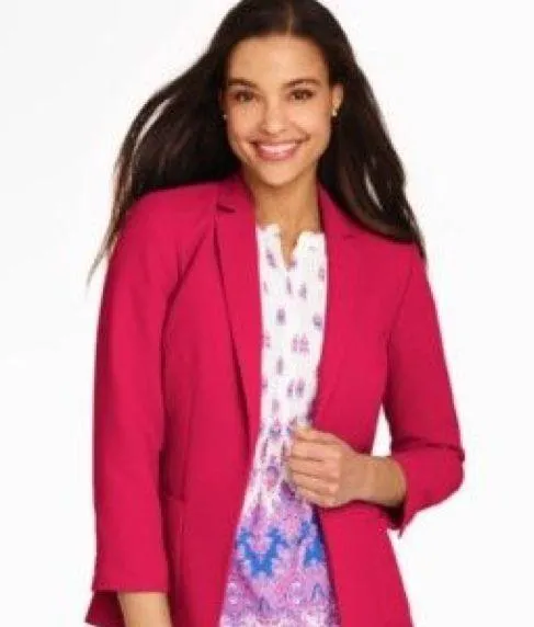 Talbots refined crepe no close blazer - Image 2
