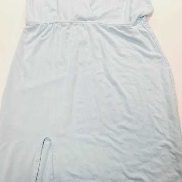 Superdown Erika Deep V Jersey Maxi in Baby Blue Medium - Image 5