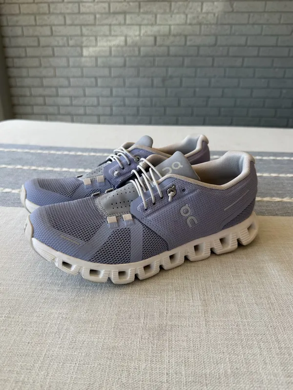 On Cloud 5 Running Shoes Nimbus Lavender Purple Size 8 - Image 5