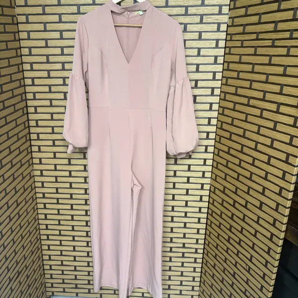 Gianni Bini Pale Pink Jumpsuit Size Medium‎ - Image 2