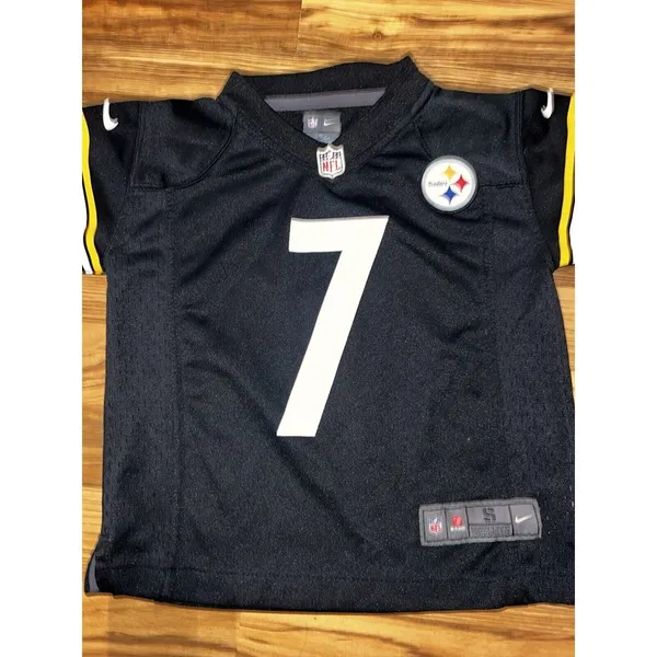 Nike Pittsburgh Steelers‎ Ben Roethlisberger Jersey NFL Shorts Sz 4 Lot Of 2 EUC - Image 3