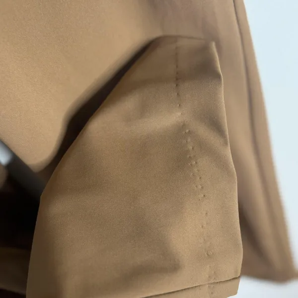Maison d'Amérie Pants Womens‎ 10 Brown High Waist Straight Stretch Office Dress - Image 7