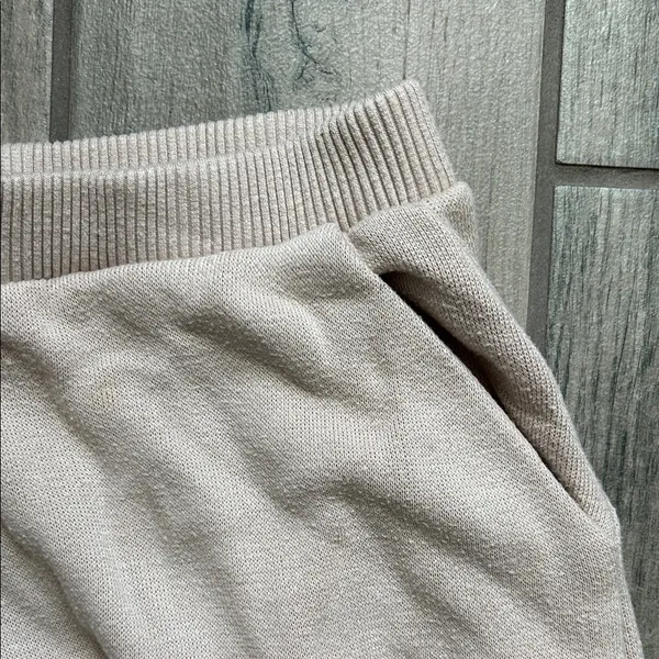 Zara Women's Cream Joggers - Image 3