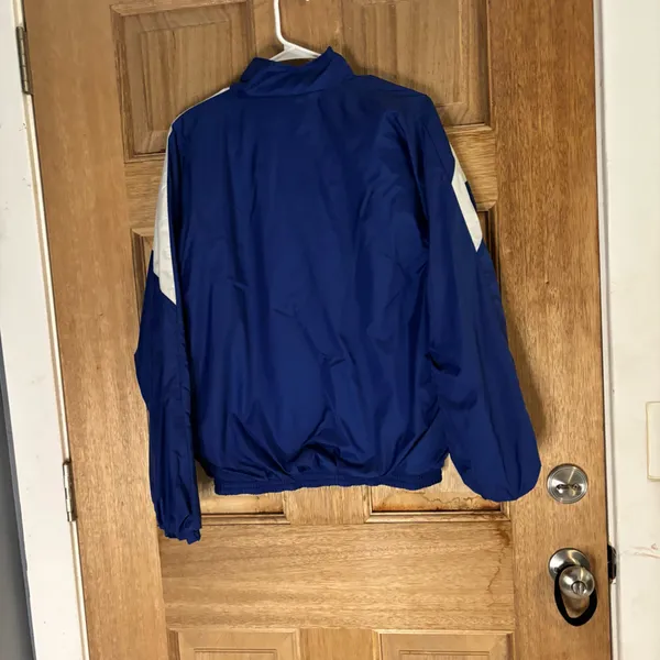 Vintage Blue and White Texas Wrestling Jacket size M - Image 4