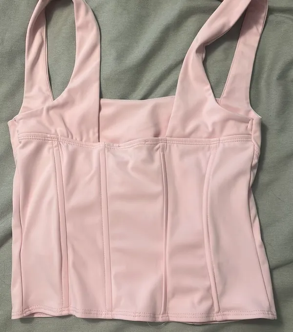 Edikted light pink corset top! - Image 3
