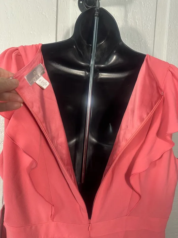 Rachel Parcell Coral Sleeveless Pantsuit Size XXL NWT - Image 9