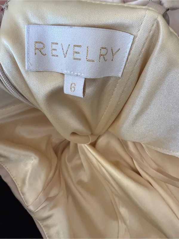 Revelry Satin Slip Maxi Dress in Champagne Gold - Image 7