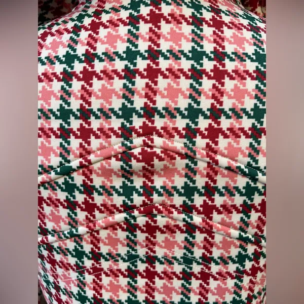 Vintage Burton Women's Houndstooth ski snowboard Jacket outdoor winter gorpcore - Image 3