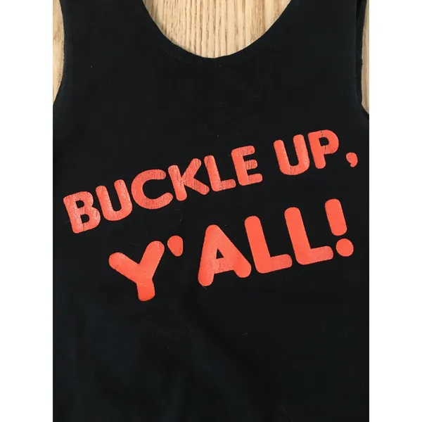 B43-1 Hooters Girl Worn Vintage Hooters Girl Uniform Tank #9 Chase Elliott XS - Image 5