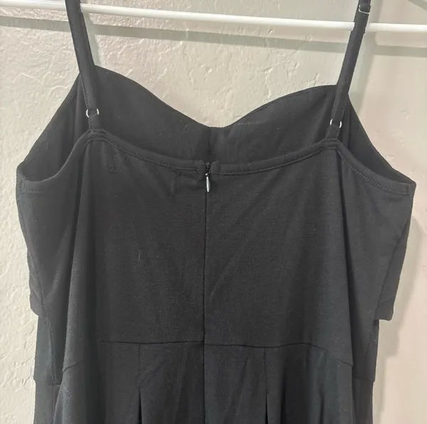 Yathon Black Spaghetti Strap Dress Size M - Image 5