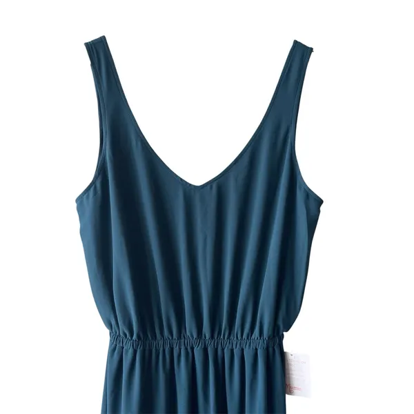 Show Me Your Mumu Extra Large Kendall Deep Jade Chiffon Dress NWT XL Wedding - Image 4