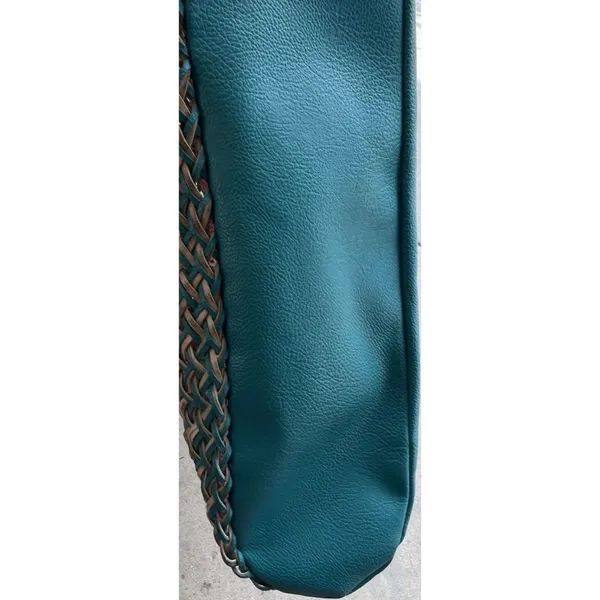 Vintage Style & Co. Sling Woven Blue Large Shoulder Bag Tote Women’s Purse - Image 10