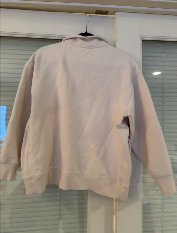 Athleta Cream Forever Fleece 1/4 Zip - Image 4