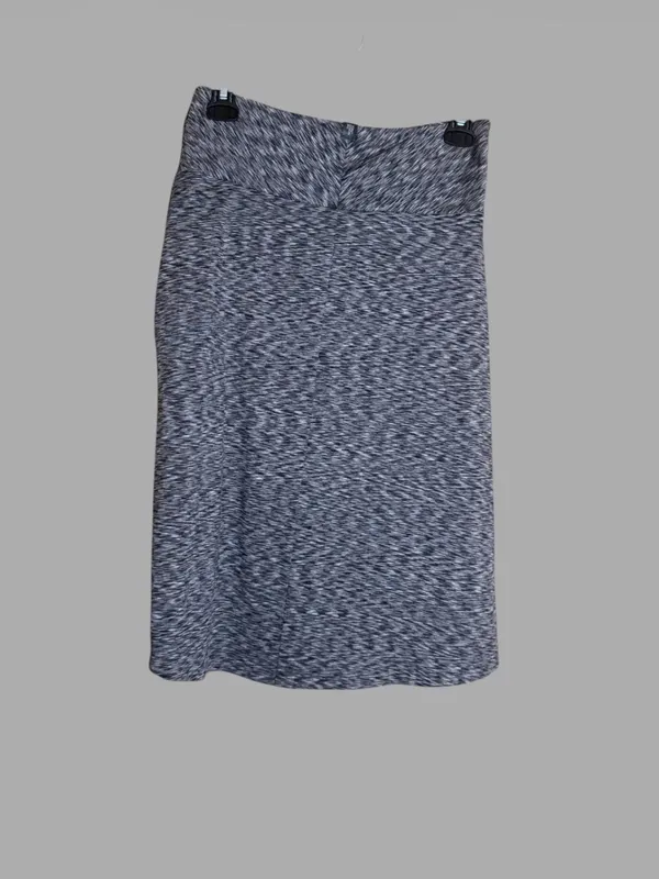 The North Face Gray Asymmetrical Midi Skirt with Side Tie - Image 5
