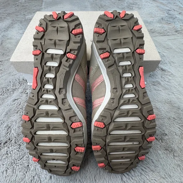 Skechers Seager Hiker Womens Shoes‎ Taupe Pink Bungee Slip On 158049 Sz 8 - Image 6