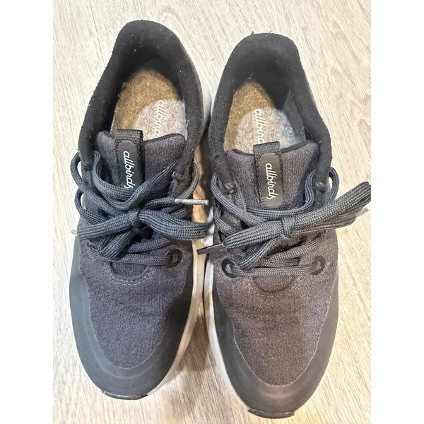 Allbirds Wool Runner Mizzles Black Merino Wool Sneakers Women's US 6.5 - Image 2