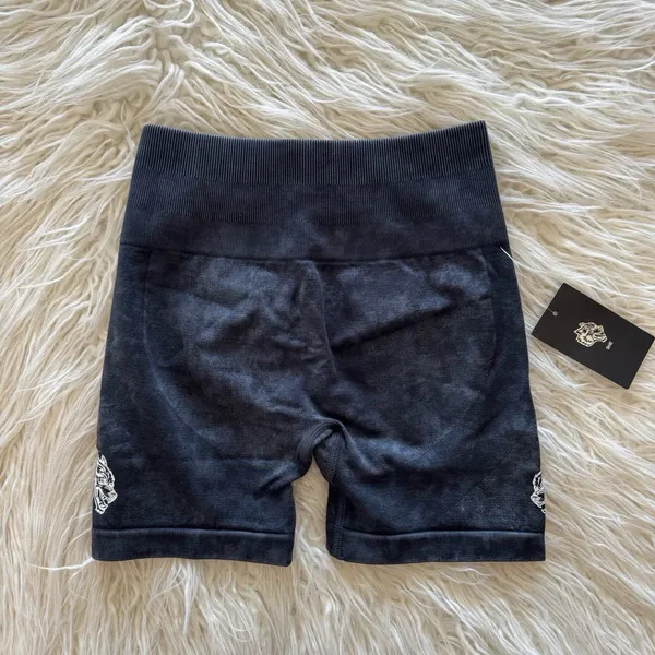 Darc Sport Seamless Everson Training Shorts Black Mineral Wash Small - Image 2