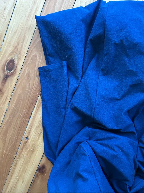 Beyond Yoga blue Impress Space Dye Long Sleeve Midi Dress Size large - Image 7