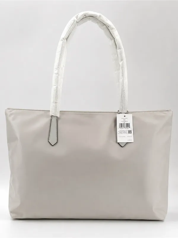 Kate Spade NWT Kitt New York Large Tote Nylon Nimbus Grey - Image 2