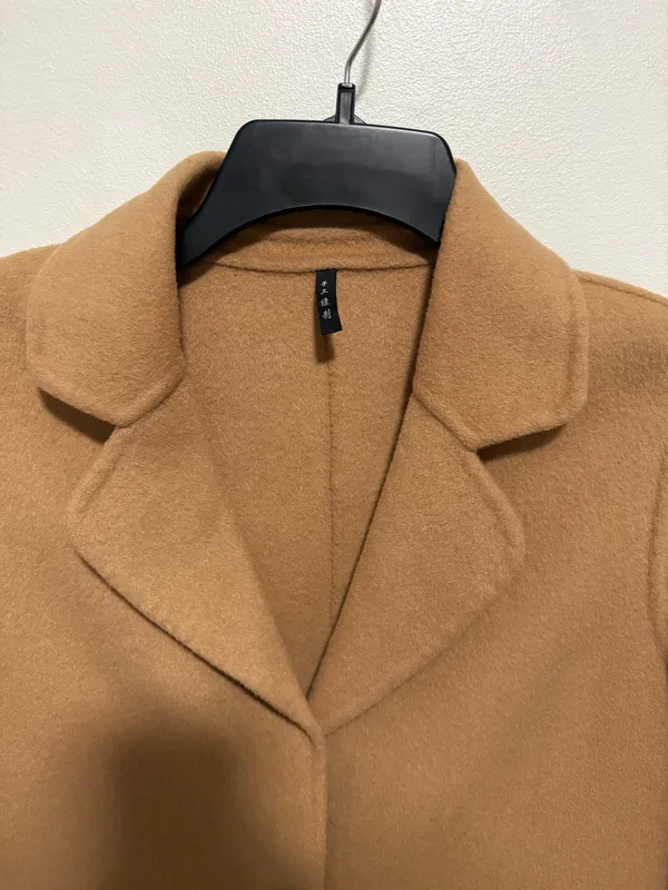 Women’s wool coat Tan Size XS - Image 3