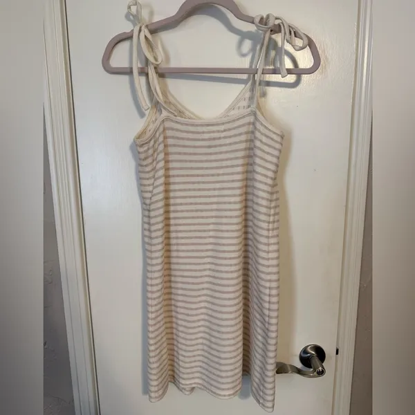 Madewell Striped Sleeveless Dress - Image 2