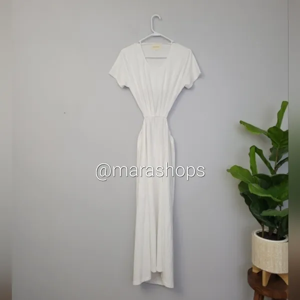 Loulou Studio Seram Open-back Cotton Maxi Dress - Image 4