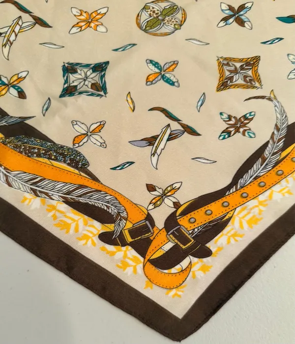 VINTAGE | Classic, square scarf Multiple - Image 3