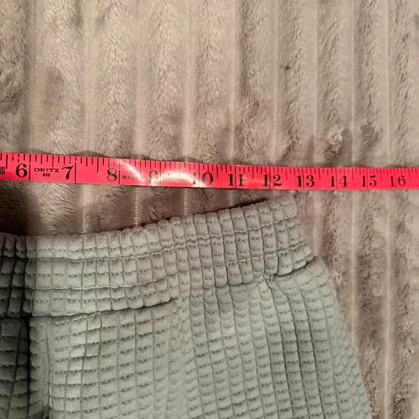 Sunkissed Coconut‎ Mint Green Waffle Knit "Sunkissed" Shorts Size Medium - Image 4