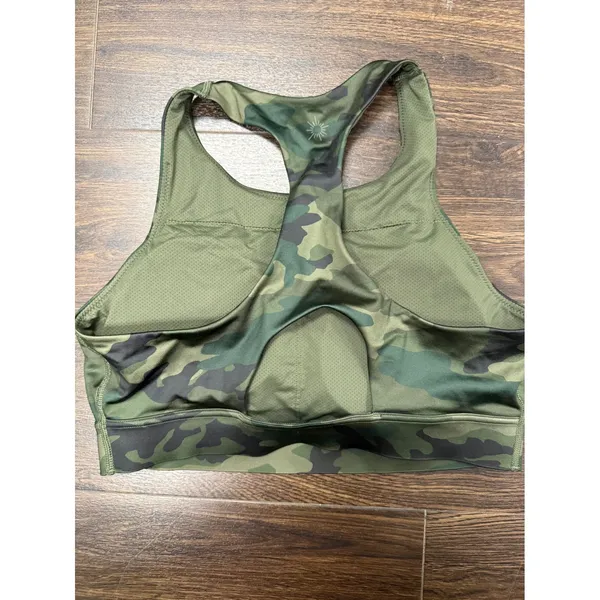 OFFLINE by Aerie Camo Racerback Sports Bra Women's Medium - Image 3