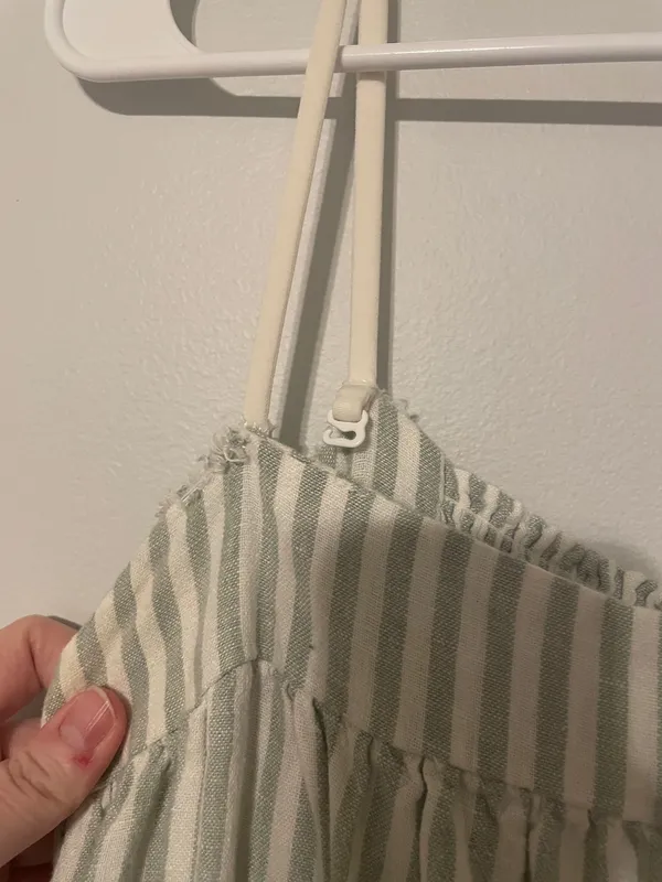 A New Day Green and White Striped Maxi Dress - Image 2