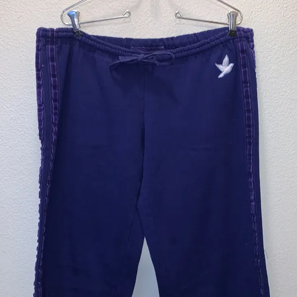Aerie purple large wide leg sweatpants - Image 2