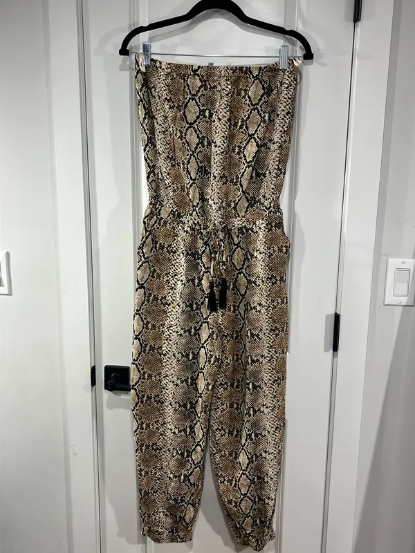 Blue Island snake skin Jumpsuit - Image 7