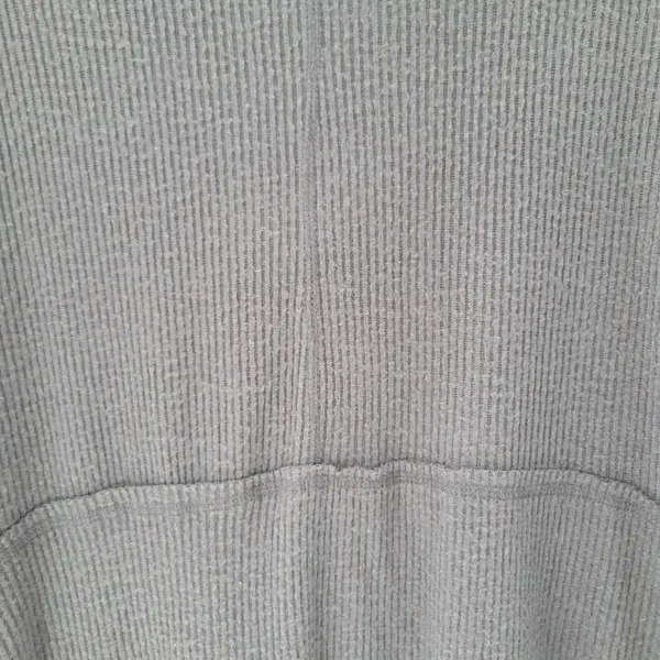 Anthropologie Eri + Ali Womens Sweater XS Gray Ribbed Knit Mock Neck Pullover - Image 12