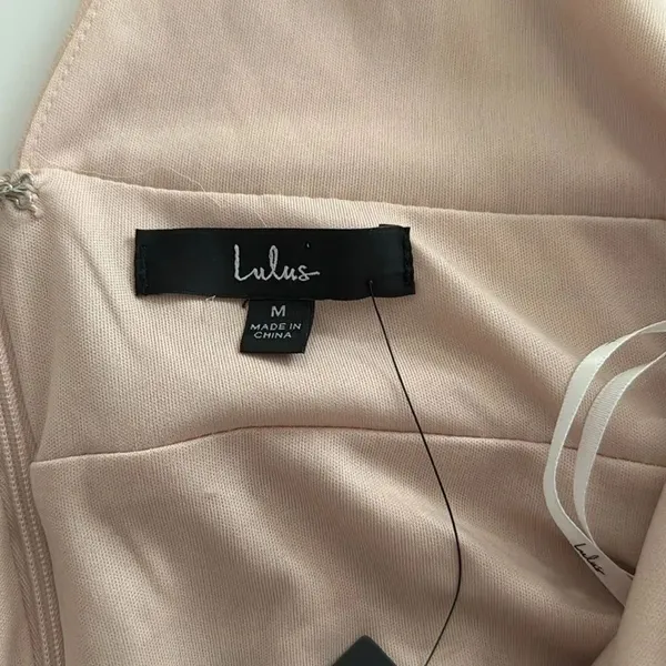 Lulu's Heavenly Hues Blush Maxi Dress NWT - Image 10