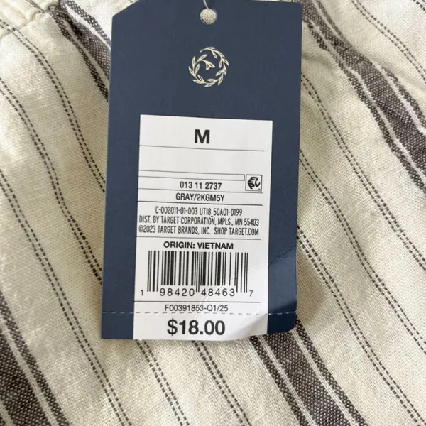 NWT Casual Striped Shorts Universal Thread Size M - Image 3
