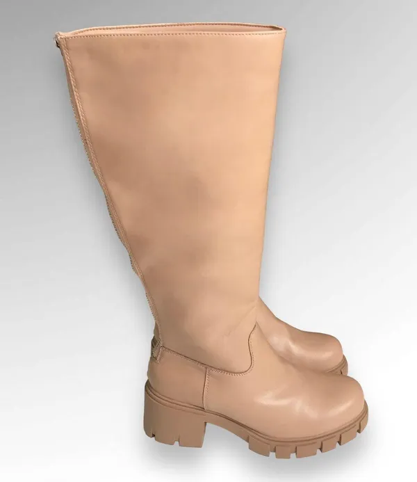 Women's Tanggo Caramel PU Fashion Boot US 9.5 Nwob - Image 14