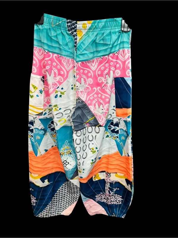Patchwork lightweight  Pants - Multicolor - Image 3
