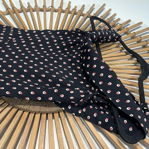 Reformation Women’s Canopy Off-Shoulder Dress in Jingle Polka Dot Retro 💕 - Image 8