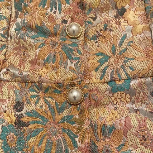 SheIn Floral dress with puffy arms- Size‎ medium - Image 2
