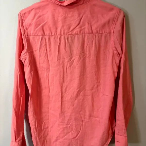 american‎ eagle pink button up Size XS - Image 3