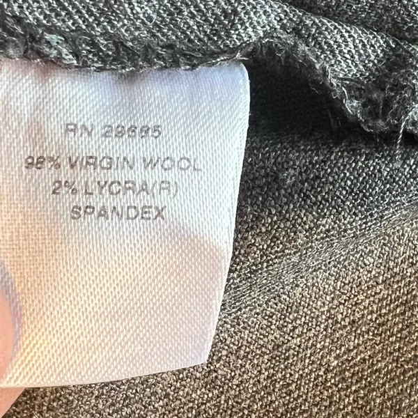 Pendleton Virgin Wool Pants Gray Slacks Trousers Sz 12 Work Professional Preppy - Image 6