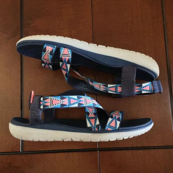 Teva Terra float livia navy sandals size 7 - Image 6