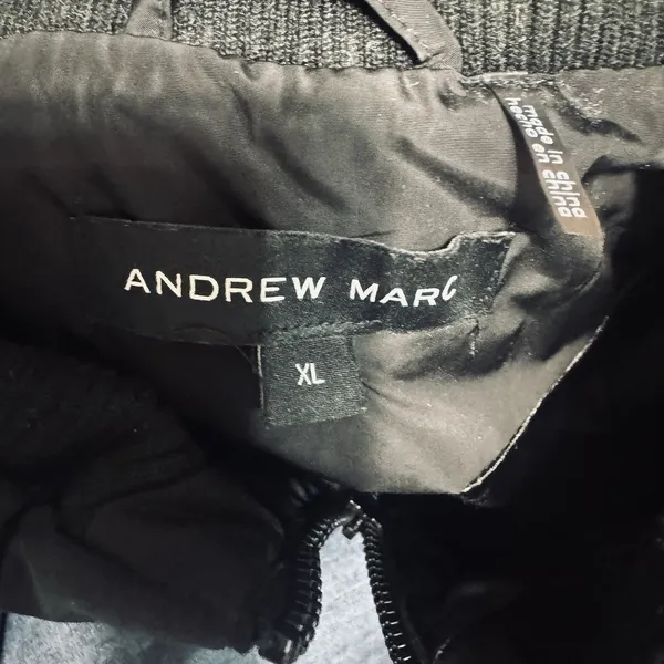 Andrew Marc Vest Womens XL Quilted Pockets‎ Full Zip Black Puffer - Image 6