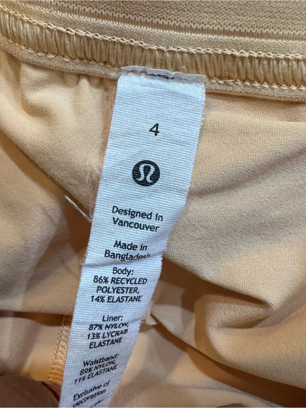Lululemon Women's Court Rival High-Rise Active Mini Skirt Garrogeo Multi Sz‎ 4 - Image 7