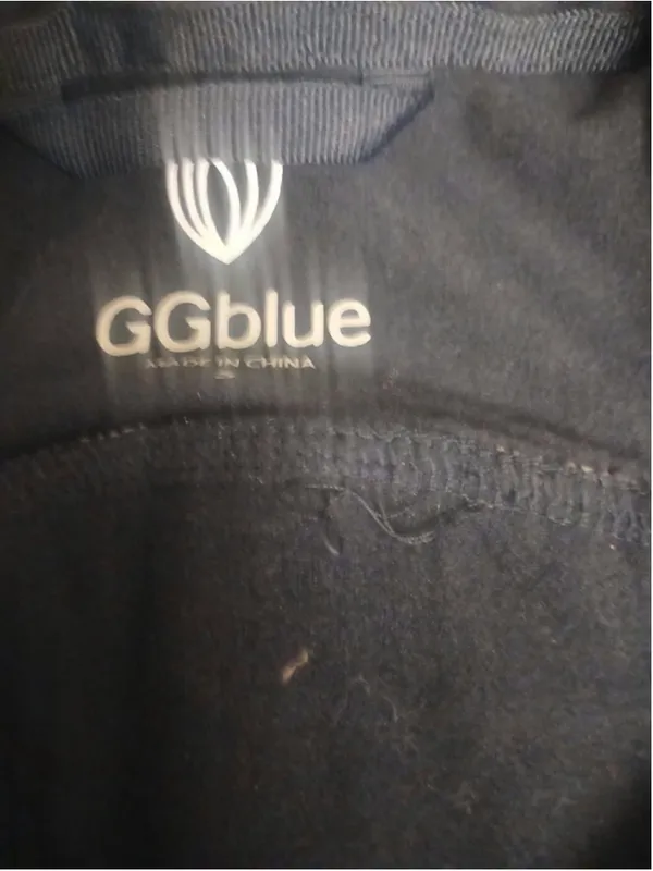 GGblue Women's Navy Blue Quilted Full-Zip Athletic Jacket - Size S - INV369 h - Image 6