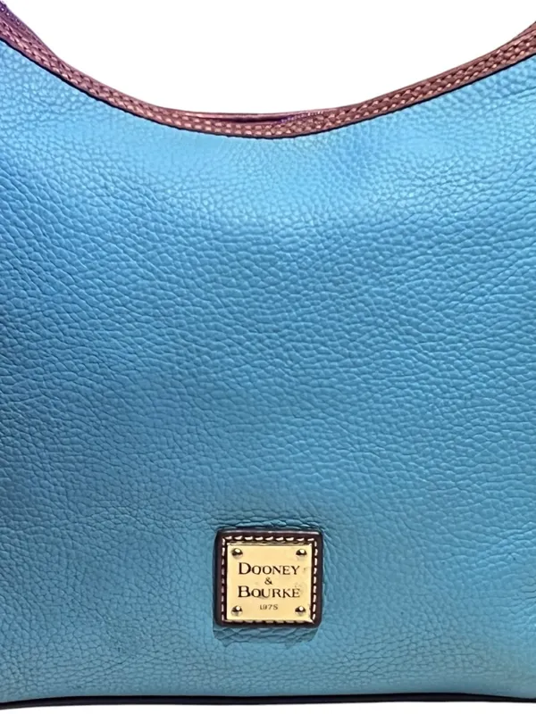 Dooney & Bourke pebbled leather hobo shoulder bag - Image 2