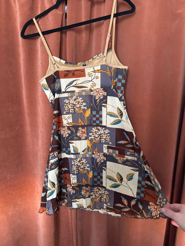 Zaful Pattern Mini Dress - Image 2