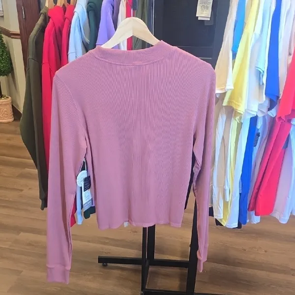 Vuori Men's Dusty Rose Crewneck Sweater - Image 4